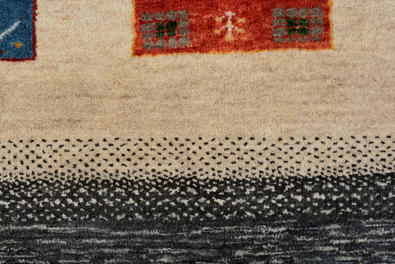 インド ロリバフト 絨毯 356x252cm - ウールラグ