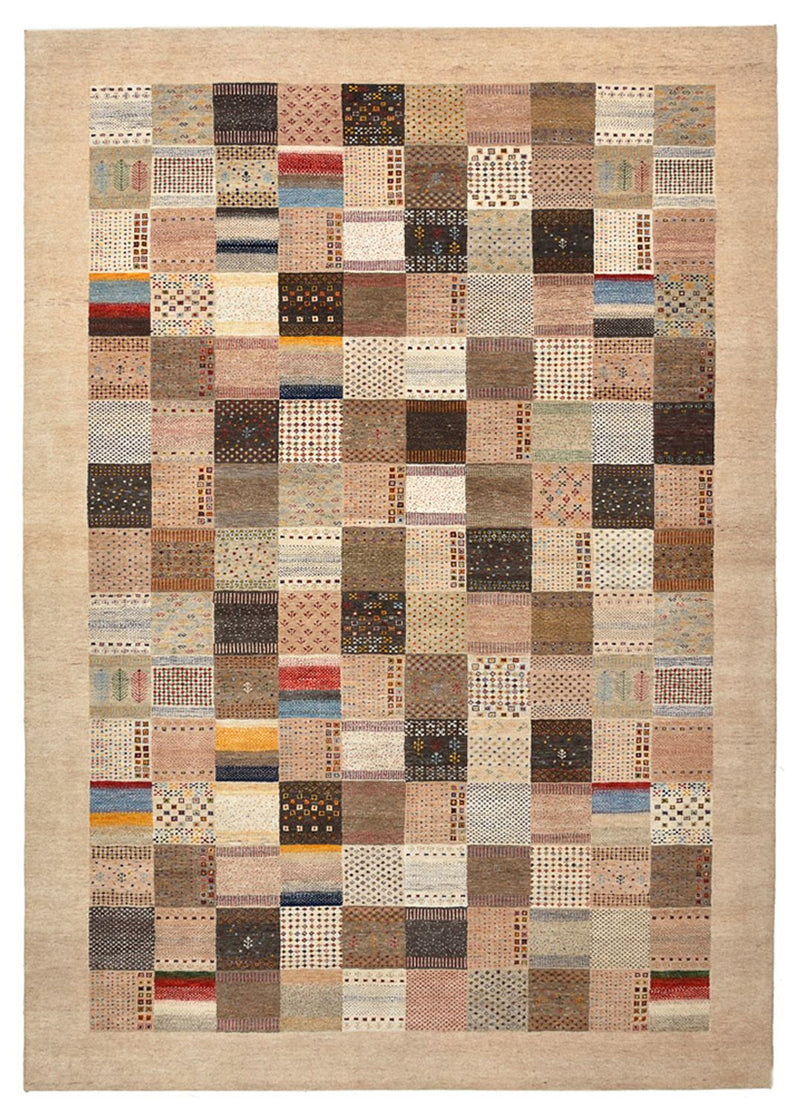 インド ロリバフト 絨毯 350x250cm - ウールラグ