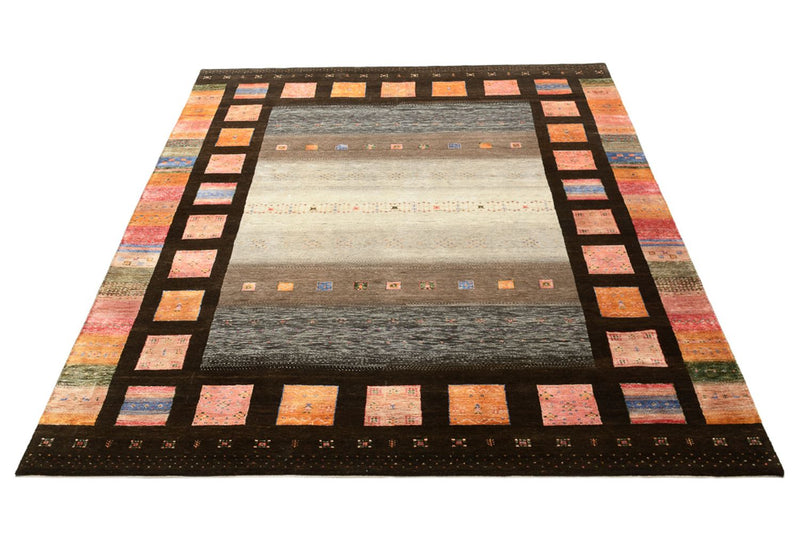 インド ロリバフト 絨毯 307x250cm - ウールラグ