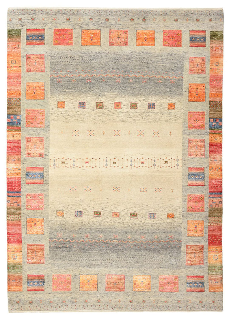 インド ロリバフト 絨毯 244x176cm - ウールラグ