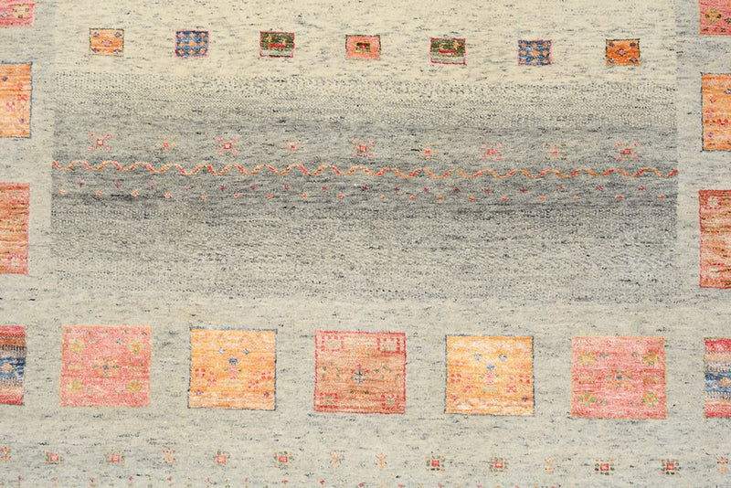 インド ロリバフト 絨毯 244x176cm - ウールラグ