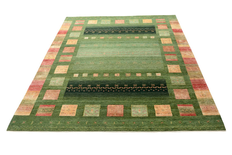 インド ロリバフト 絨毯 302x248cm - ウールラグ