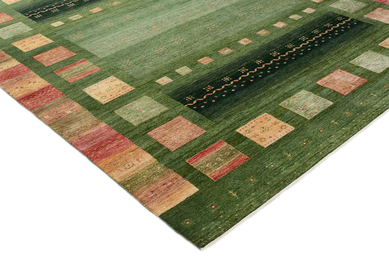 インド ロリバフト 絨毯 302x248cm - ウールラグ
