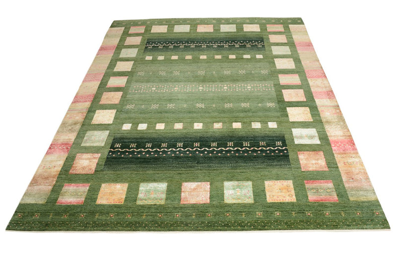 インド ロリバフト 絨毯 302x248cm - ウールラグ