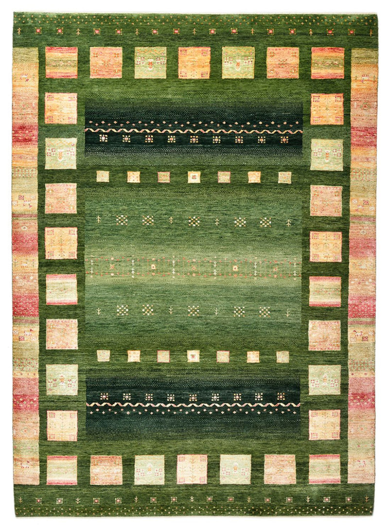 インド ロリバフト 絨毯 245x178cm - ウールラグ