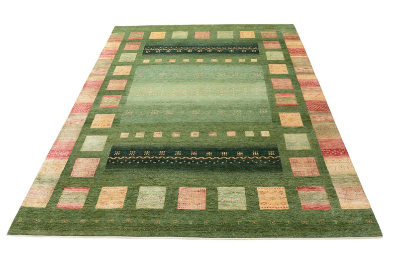 インド ロリバフト 絨毯 343x251cm - ウールラグ
