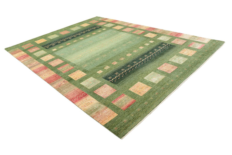 インド ロリバフト 絨毯 343x251cm - ウールラグ