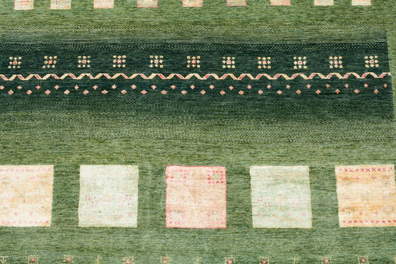 インド ロリバフト 絨毯 343x251cm - ウールラグ