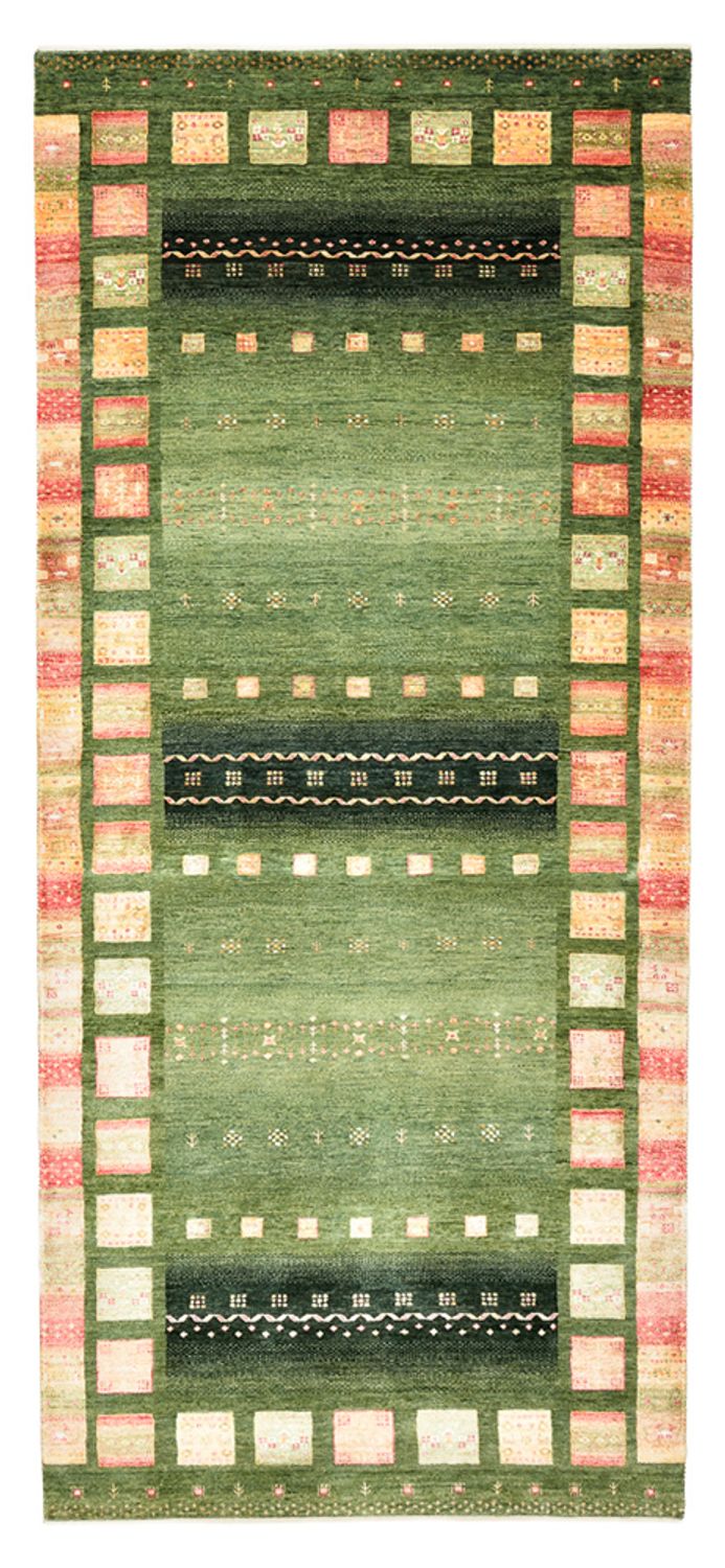 インド ロリバフト 絨毯 301x129cm - ウールラグ