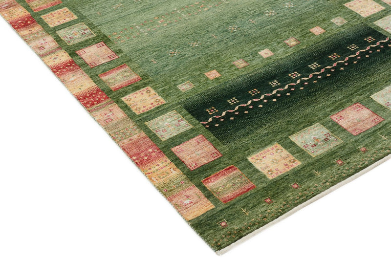 インド ロリバフト 絨毯 301x129cm - ウールラグ