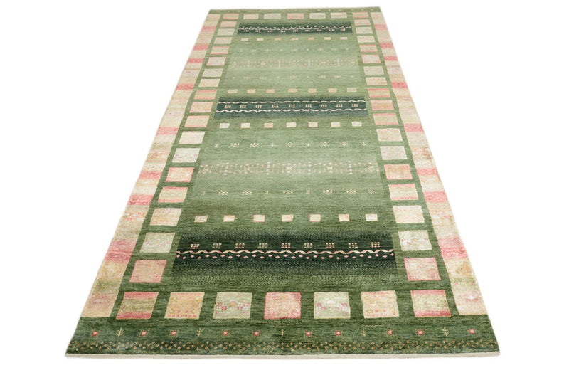 インド ロリバフト 絨毯 301x129cm - ウールラグ