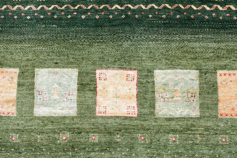 インド ロリバフト 絨毯 259x208cm - ウールラグ