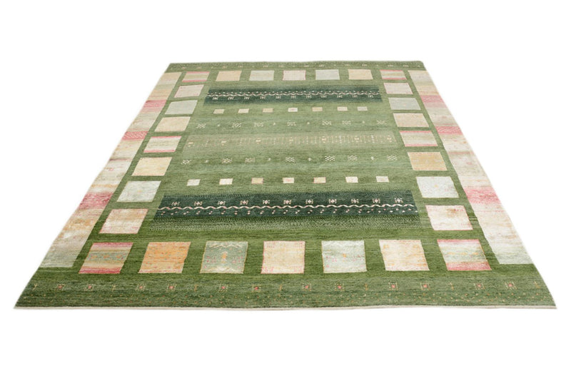 インド ロリバフト 絨毯 259x208cm - ウールラグ