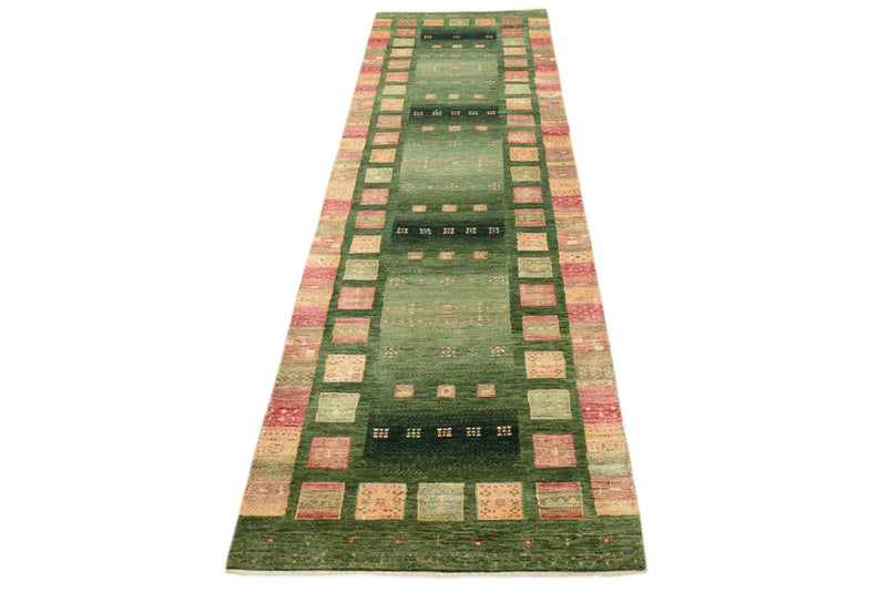 インド ロリバフト 絨毯 296x82cm - ウールラグ