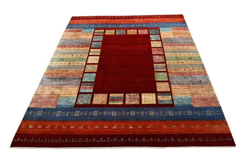 インド ロリバフト 絨毯 336x254cm - ウールラグ