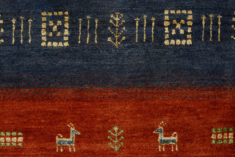インド ロリバフト 絨毯 336x254cm - ウールラグ