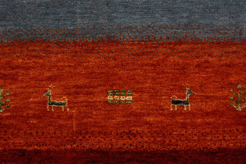 インド ロリバフト 絨毯 302x206cm - ウールラグ