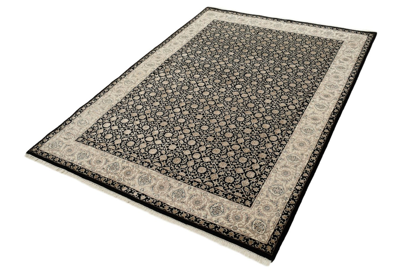 インド ビジャー 絨毯 200x142cm - オリエンタル絨毯