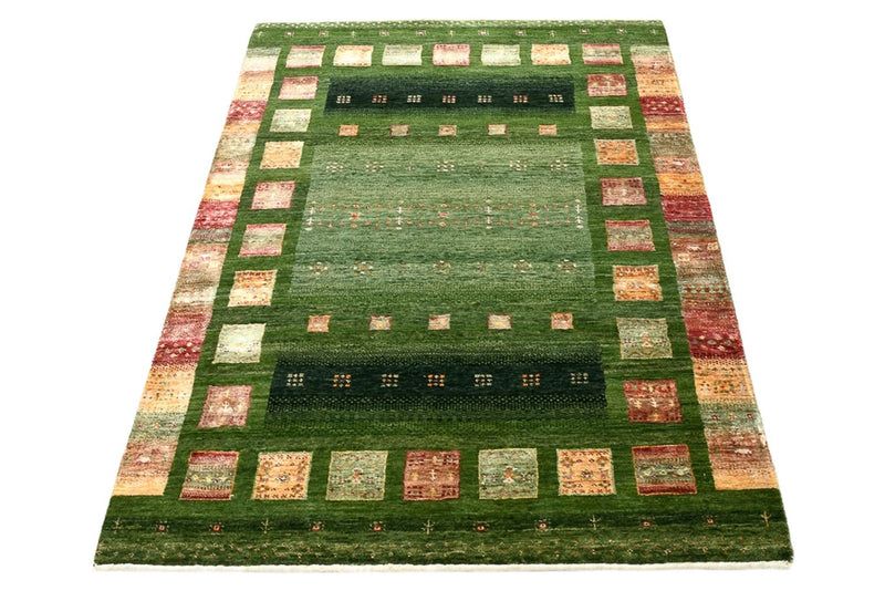 インド ロリバフト 絨毯 154x105cm - ウールラグ