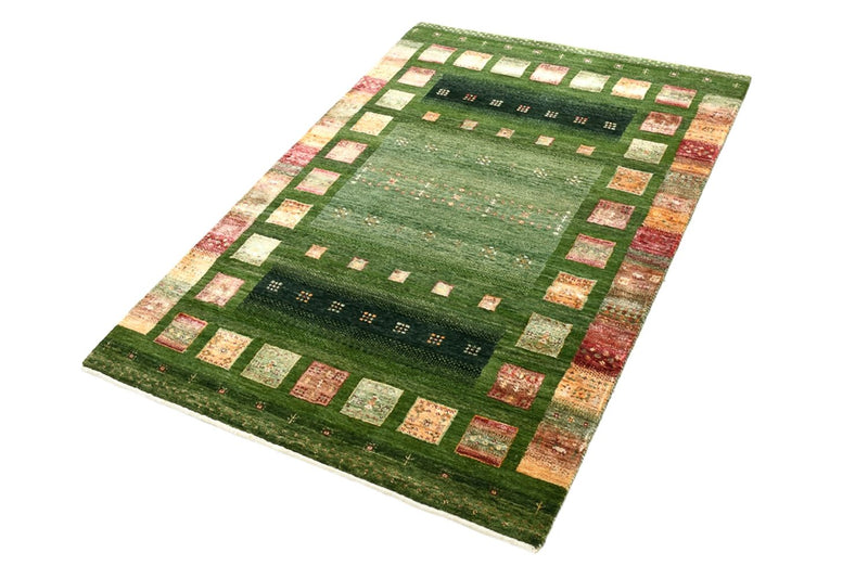 インド ロリバフト 絨毯 154x105cm - ウールラグ