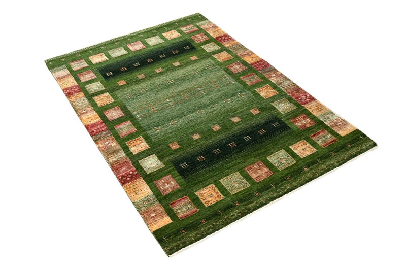 インド ロリバフト 絨毯 154x105cm - ウールラグ