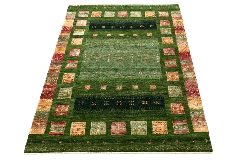 インド ロリバフト 絨毯 154x106cm - ウールラグ