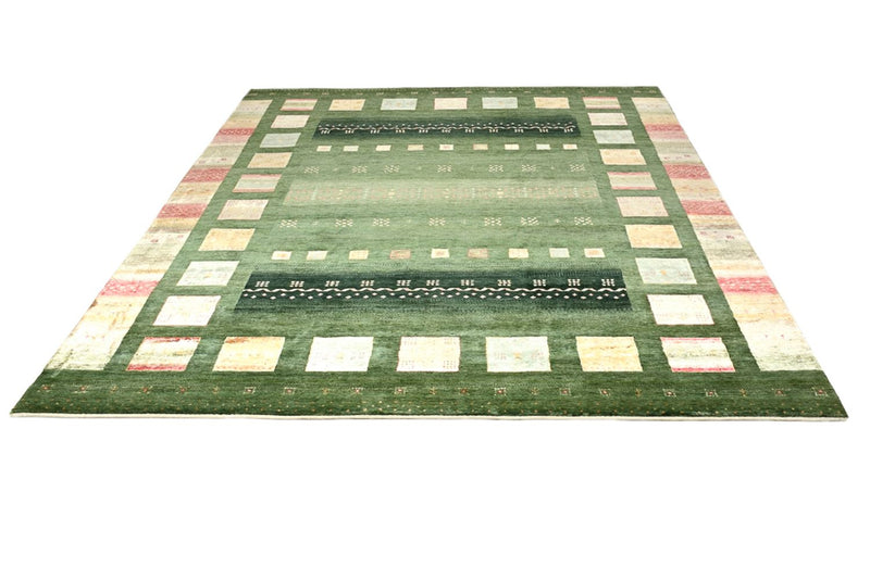 インド ロリバフト 絨毯 302x249cm - ウールラグ
