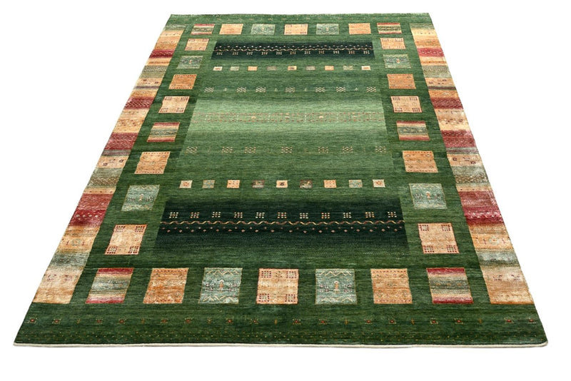 インド ロリバフト 絨毯 346x245cm - ウールラグ
