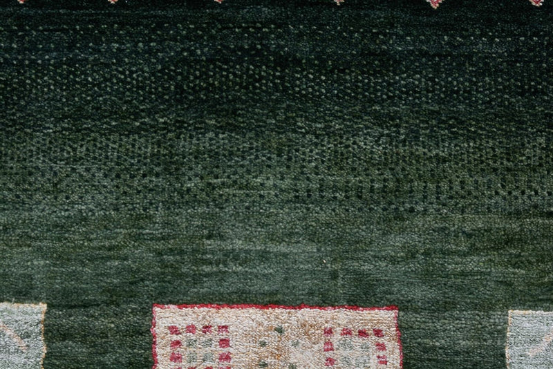 インド ロリバフト 絨毯 346x245cm - ウールラグ