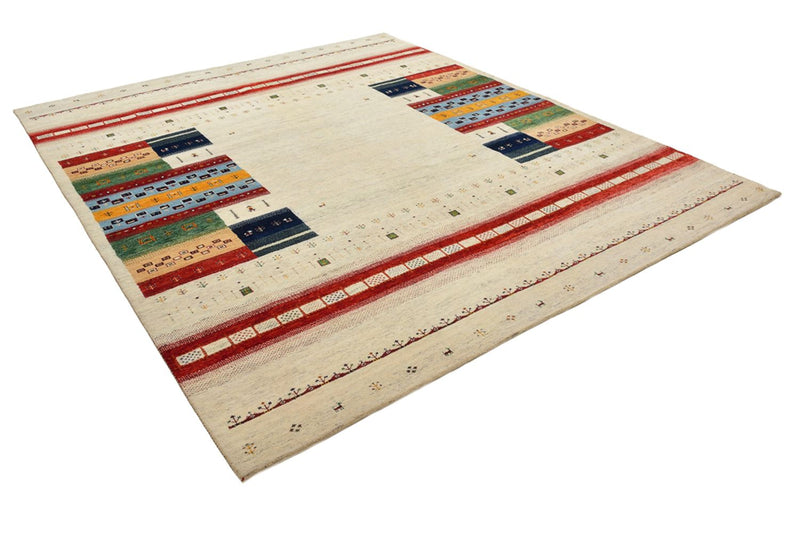 インド ロリバフト 絨毯 298x249cm - ウールラグ