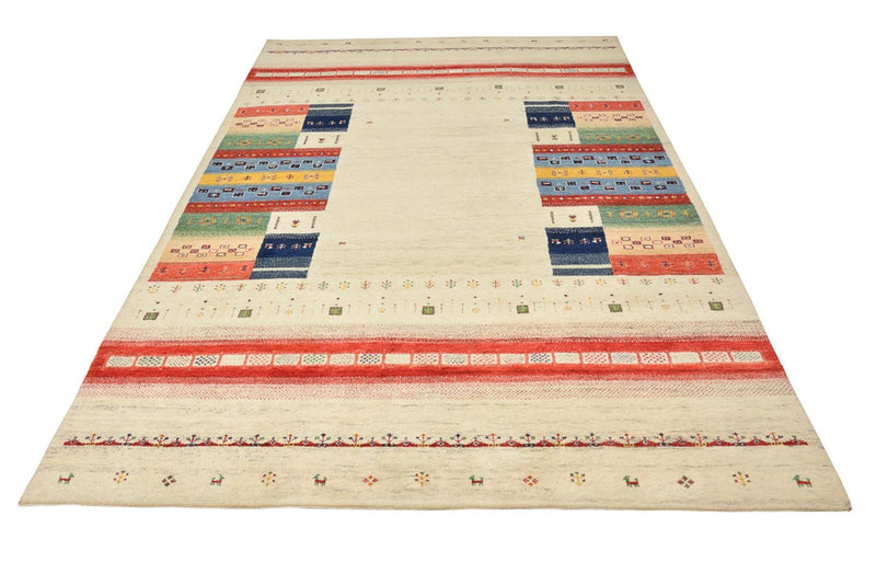 インド ロリバフト 絨毯 303x205cm - ウールラグ