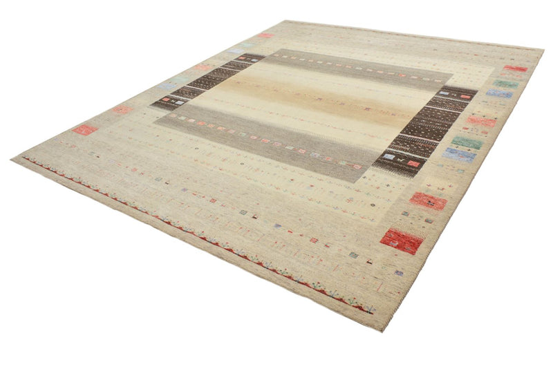 インド ロリバフト 絨毯 300x253cm - ウールラグ