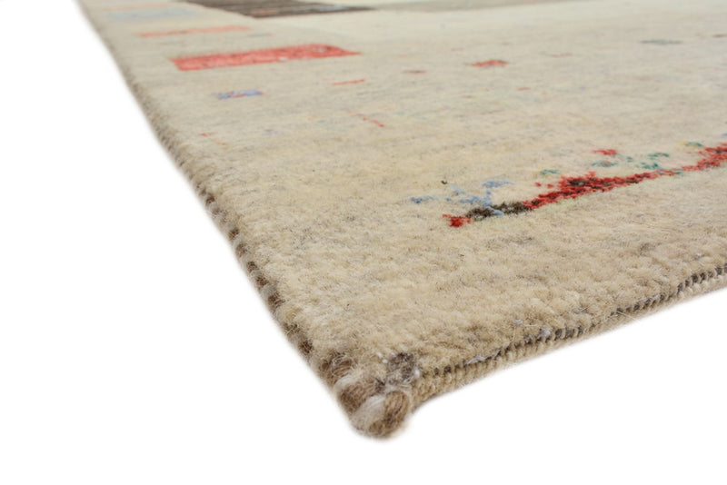 インド ロリバフト 絨毯 300x253cm - ウールラグ