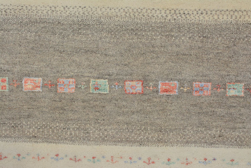 インド ロリバフト 絨毯 300x253cm - ウールラグ