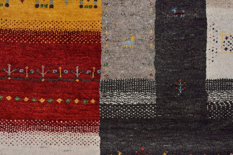 インド ロリバフト 絨毯 347x254cm - ウールラグ