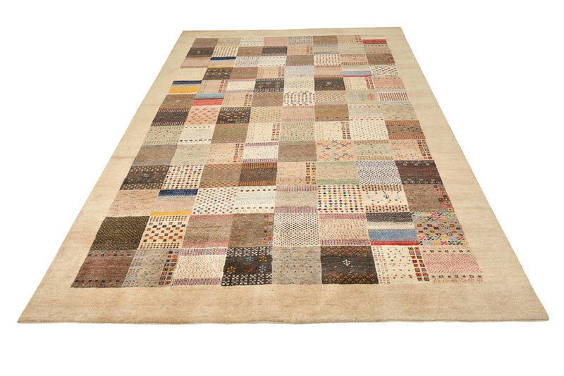 インド ロリバフト 絨毯 308x200cm - ウールラグ