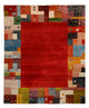 インド ロリバフト 絨毯 294x247cm - ウールラグ
