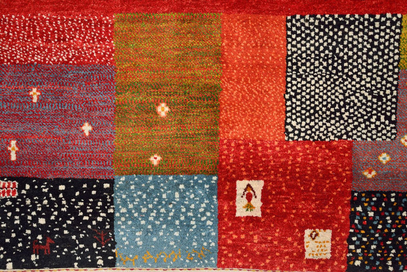 インド ロリバフト 絨毯 294x247cm - ウールラグ