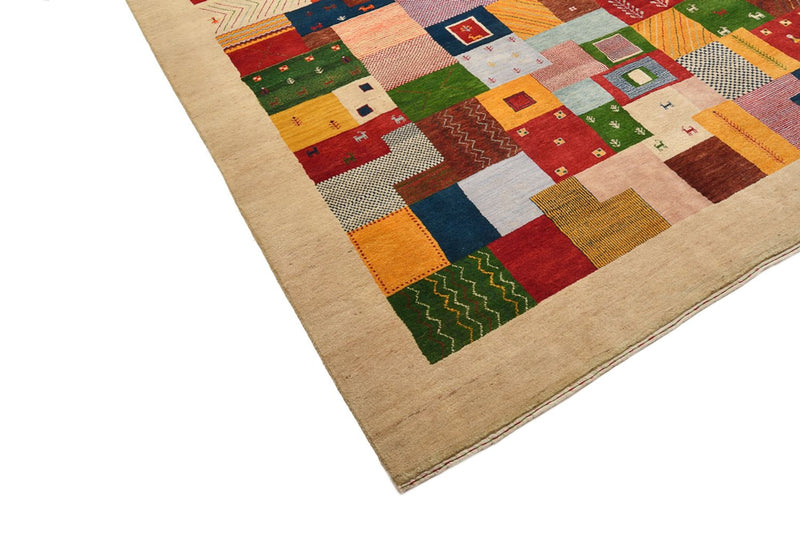 インド ロリバフト 絨毯 347x246cm - ウールラグ