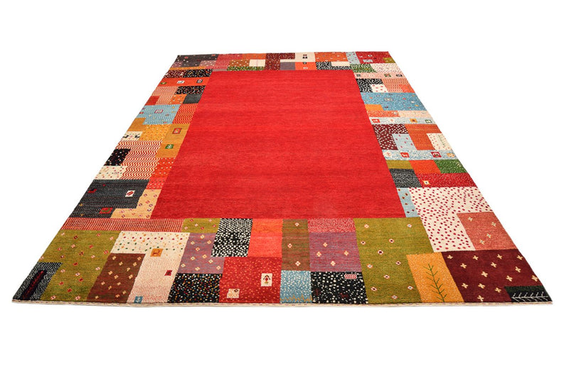 インド ロリバフト 絨毯 344x251cm - ウールラグ