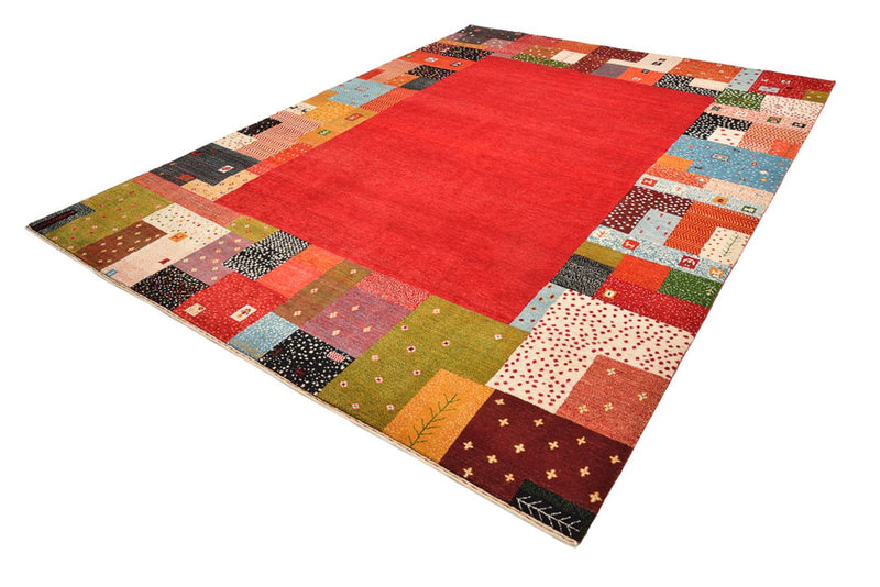 インド ロリバフト 絨毯 344x251cm - ウールラグ