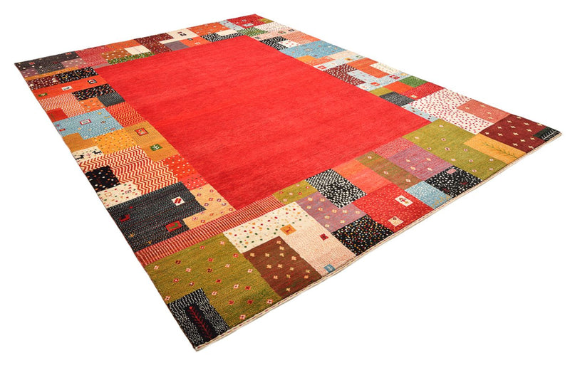 インド ロリバフト 絨毯 344x251cm - ウールラグ