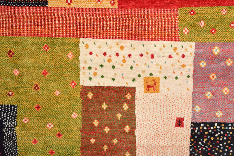 インド ロリバフト 絨毯 344x251cm - ウールラグ