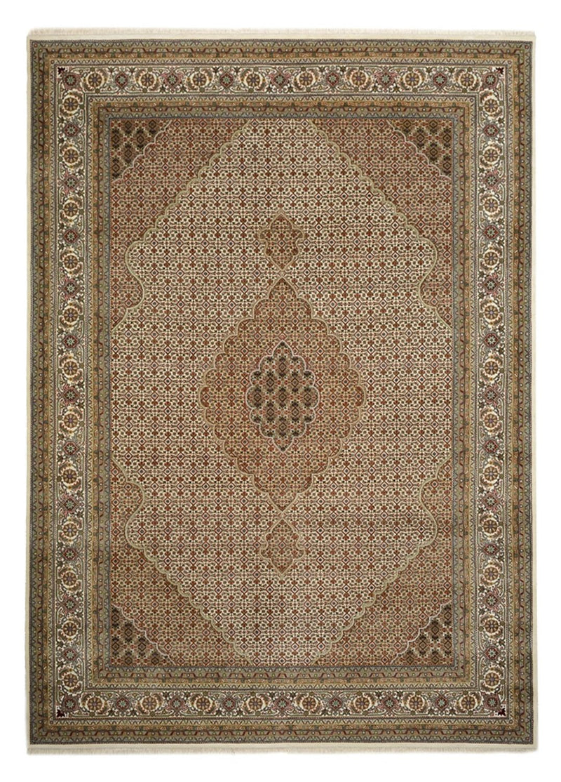 インド タブリーズ 絨毯 352x250cm - オリエンタル絨毯
