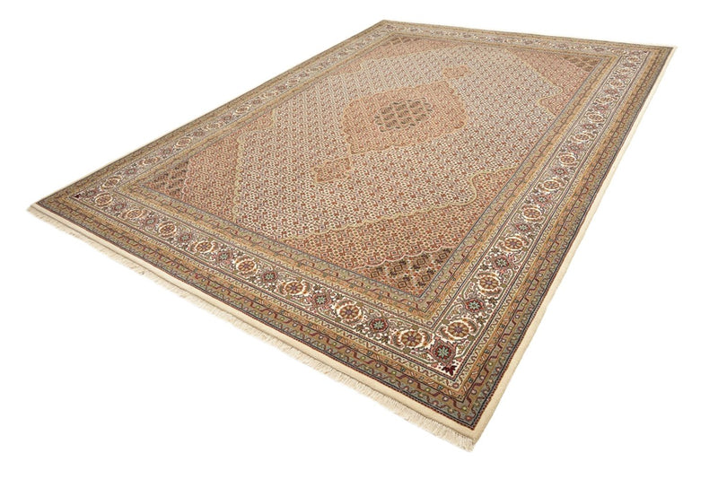 インド タブリーズ 絨毯 352x250cm - オリエンタル絨毯