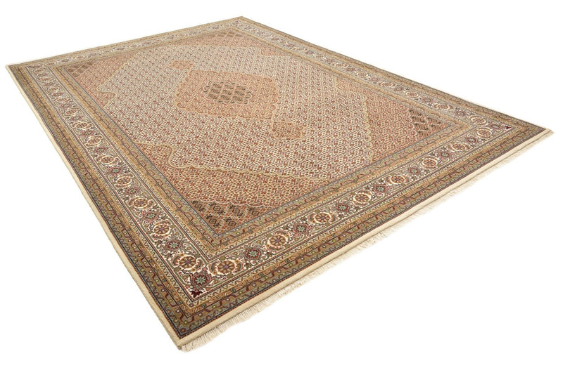 インド タブリーズ 絨毯 352x250cm - オリエンタル絨毯