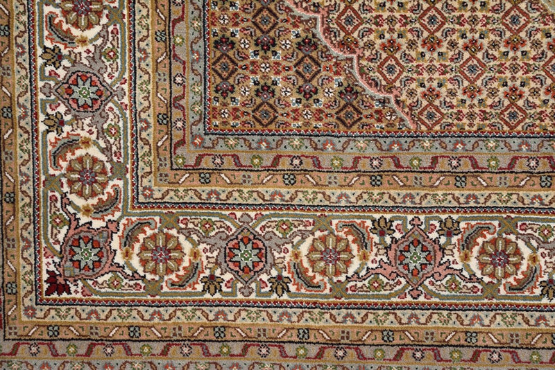 インド タブリーズ 絨毯 352x250cm - オリエンタル絨毯