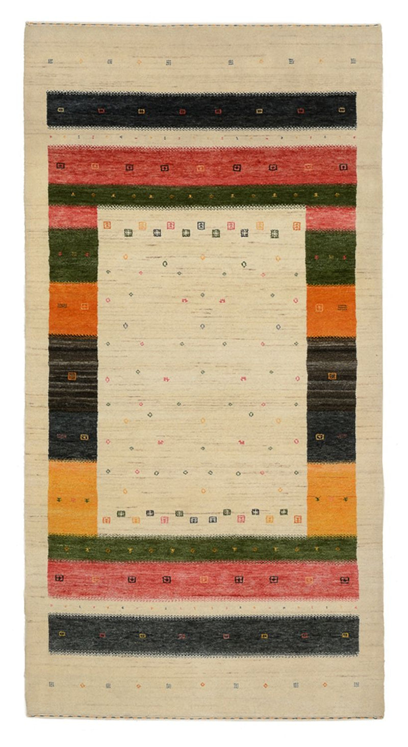 インド ロリバフト 絨毯 195x101cm - ウールラグ