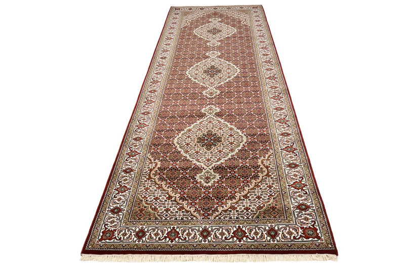 インド タブリーズ 絨毯 362x122cm - オリエンタル絨毯