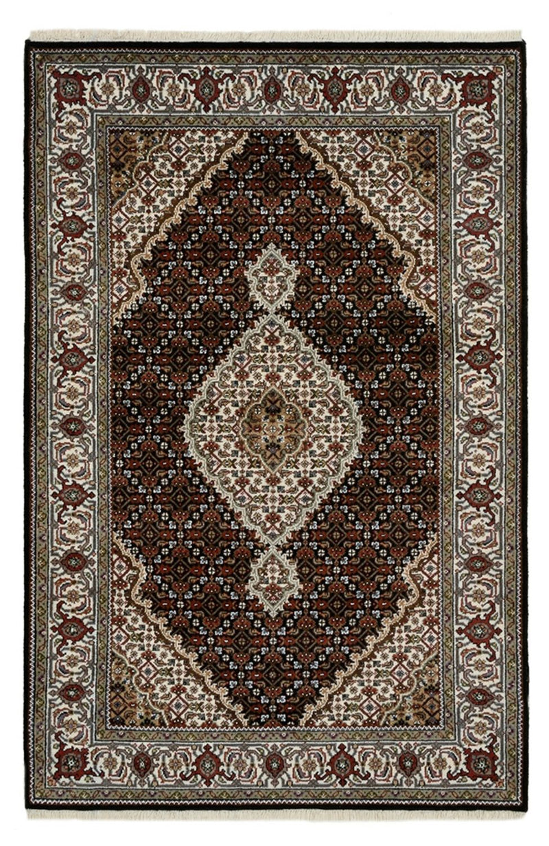 インド タブリーズ 絨毯 183x121cm - オリエンタル絨毯